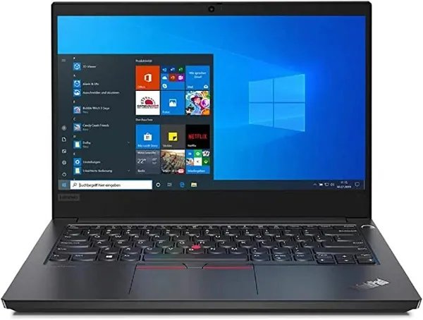 Lenovo ThinkPad E14 Gen 2 14" Intel Quad Core Core i7-1165G7, 8GB RAM, 512GB NVMe, WiFi 6 Business Laptop