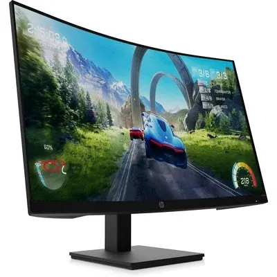 HP X32c Gaming Monitor - LED monitor - curved - 31.5" - 1920 x 1080 Full HD (1080p) @ 165 Hz