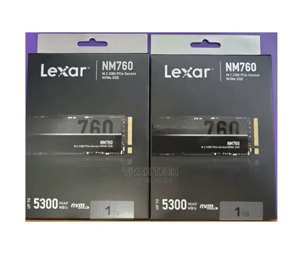 LEXAR LNM760 internal 1TB SSD M.2 PCIe Gen 4*4 NVMe 2280 SSD, LNM760X001T-RNNNG