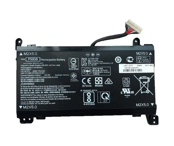 HP FM08 (16-PIN) Omen 17-an014ng HSTNN-LB8B 922753-421 922977-855 Series 16 Laptop Battery