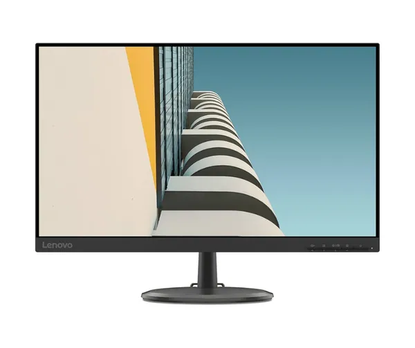 Lenovo C24-20 Monitor 23.8Inches FHD VA, 75 Hz, 5ms 3-Side Borderless Input Connectors VGA+HDMI - Raven Black
