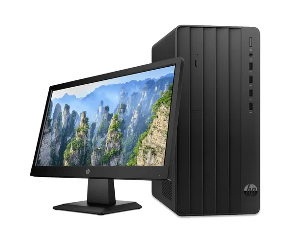 HP Pro Tower 290 G9 Intel® Core™ i5-12400 12th Gen 8GB RAM 1TB HDD + 22 Inch HD Monitor Business Desktop