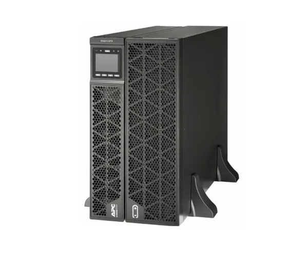 APC Smart-UPS On-Line, 5kVA, Rackmount 3U, 230V, 6x C13+4x C19 IEC outlets, Network Card+SmartSlot, Extended runtime, W/ rail kit