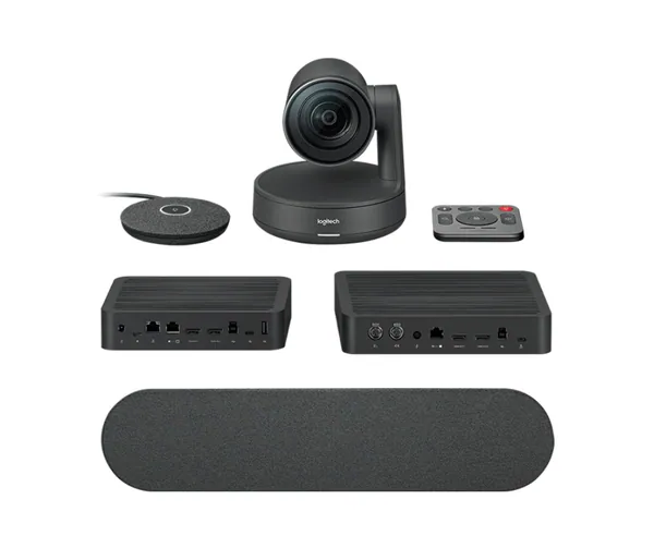 Logitech Rally Plus Ultra-HD Conference Cam – Black – USB