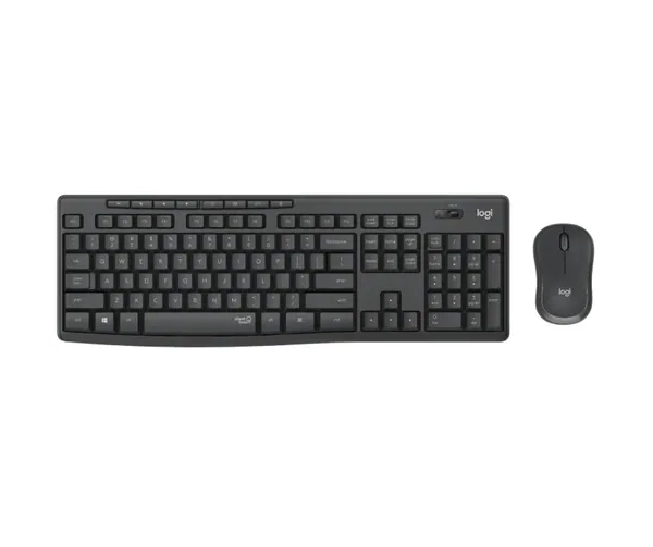 Logitech MK295 Wireless Mouse &amp; Keyboard Combo with SilentTouch Technology, Full Numpad, Advanced Optical Tracking, Lag-Free Wireless, 90% Less Noise