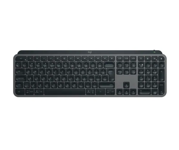 Logitech MX Keys Advanced Wireless Illuminated Keyboard for Mac, Backlit LED Keys, Bluetooth,USB-C, MacBook Pro/Air,iMac, iPad Compatible, Metal Build