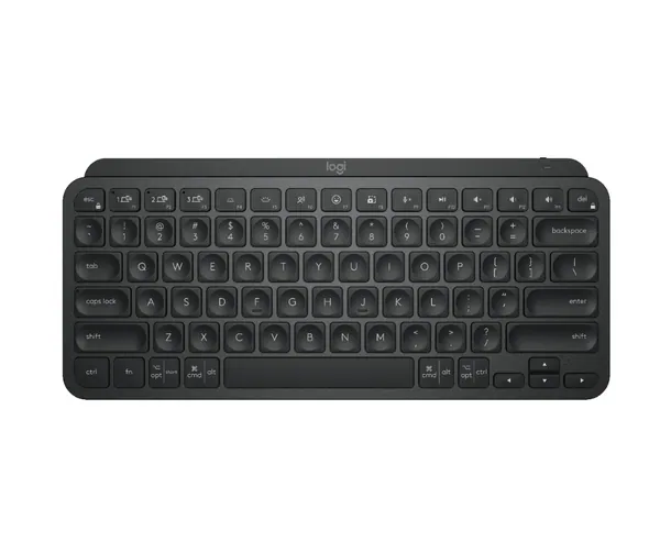 Logitech MX Keys Mini Minimalist Wireless Illuminated Keyboard, Compact, Bluetooth, USB-C, for Apple macOS, iOS, Windows, Linux, Android - Graphite