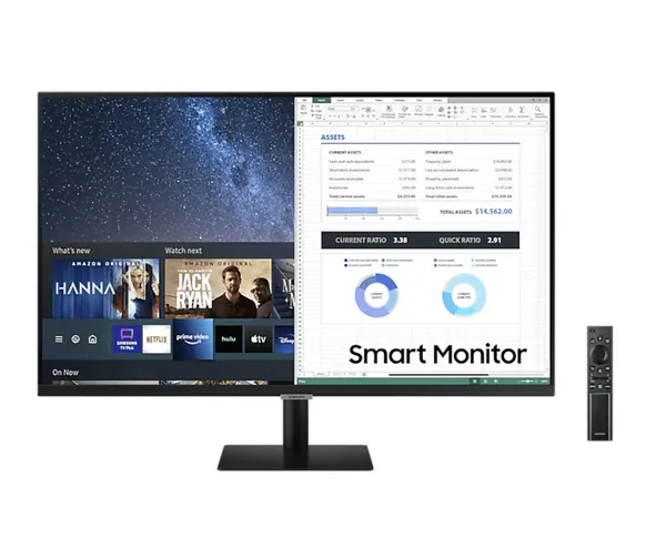Samsung 27 Inch Smart Monitor Fhd With Mobile Connectivity