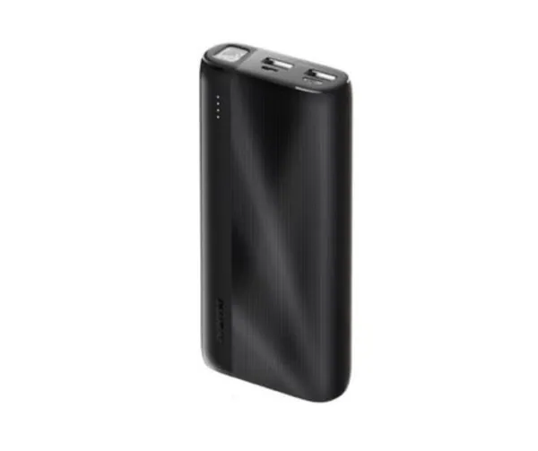 Oraimo Traveler 4 20000mAh 2.1A Triple Ports Fast Charging LED Power Bank-Black