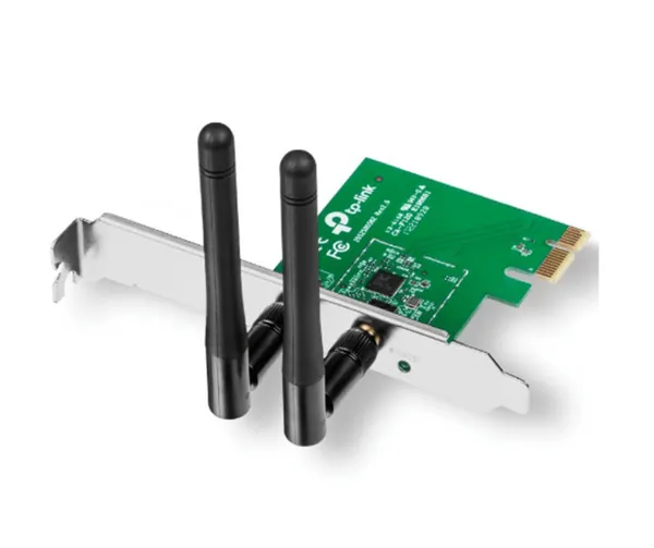 TP-Link N300 PCIe WiFi Card 300Mbps Wireless N PCI Express Adapter Card for PC - TL-WN881ND