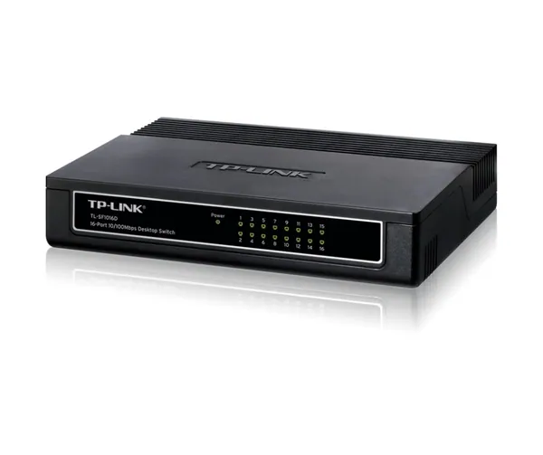 TP-Link 16-port 10/100Mbps Desktop Switch – TL-SF1016D