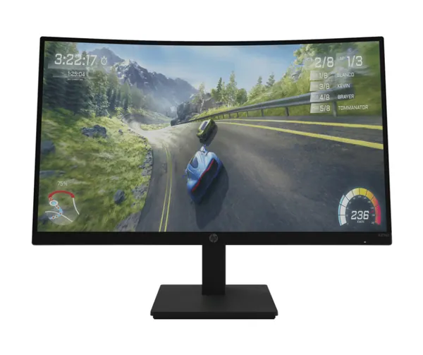 HP X27qc 27" Curved 2K QHD VA 165Hz Gaming Monitor 1ms 350nits HDMI DP FreeSync