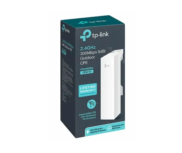 Tp-link CPE210 2.4GHz 300Mbps 9dBi Outdoor CPE