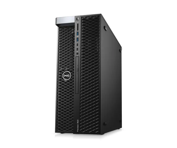 Dell Precision 7820 Tower Workstation, Intel Xeon Silver 4114 up to 3.0GHz (10-Core), 64GB RAM, 2 TB HDD + 512GB M.2 NVMe PCIe SSD,4 GB Quadro NVS 310, 2X Display Ports, Windows 10 Pro 64-bit