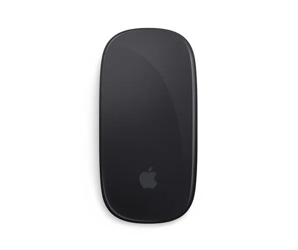 Apple Magic Mouse: Wireless, Bluetooth, Rechargeable. Works with Mac or iPad; Multi-Touch Surface - Black