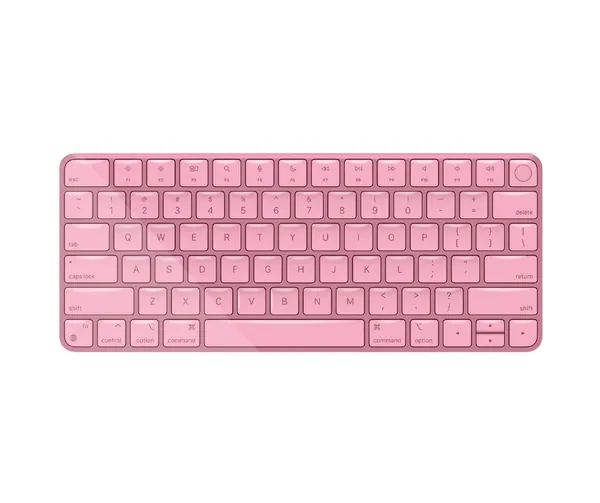 Apple Magic Keyboard 3 with Touch ID: Bluetooth, rechargeable. Works with Mac computers silicon - PINK