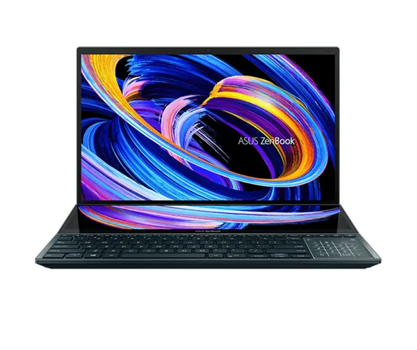 ASUS ZenBook Pro Duo 15 OLED Laptop, 15.6” OLED 4K UHD Touch Display, Intel Core i9-11900H, 16GB DDR4 RAM, ‎1 TB SSD, Nvidia RTX 3080 8GB dedicated Laptop GPU