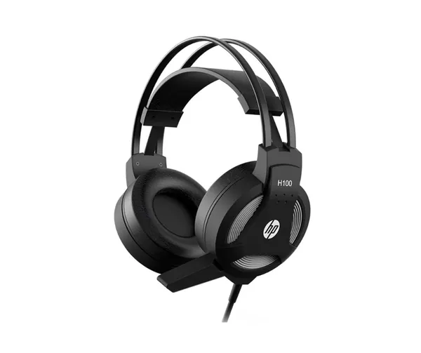 HP Wired Gaming PC Headset Stereo Sound H100 Headphone with Microphone for PC, Xbox, PS4, Nintendo Switch and Mobile Device