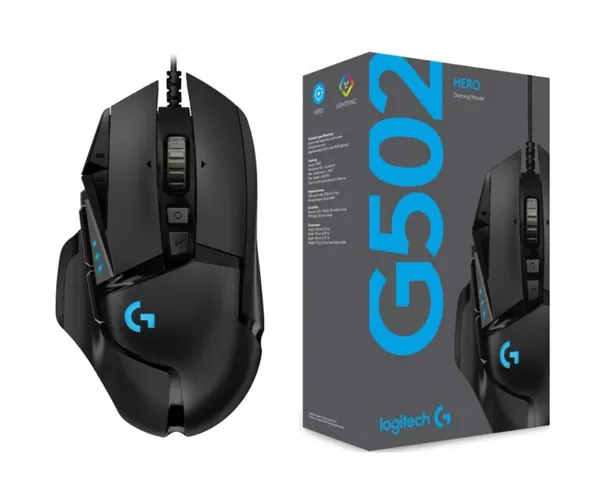 Logitech G502 HERO High Performance Wired Gaming Mouse