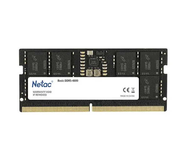 NETAC 16GB DDR5-4800MHz (1x16GB) C40 Laptop RAM