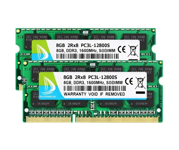 Netac DDR3 RAM 8GB 1600MHz LAPTOP Memory RAM 1.35V PC3-12800 204-Pin SO-DIMM