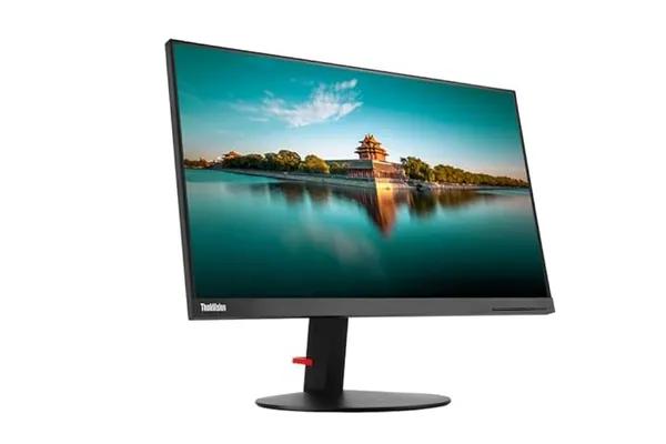 Lenovo - Open Source ThinkVision P24h-10 23.8" WQHD LED LED Monitor - Glossy Black