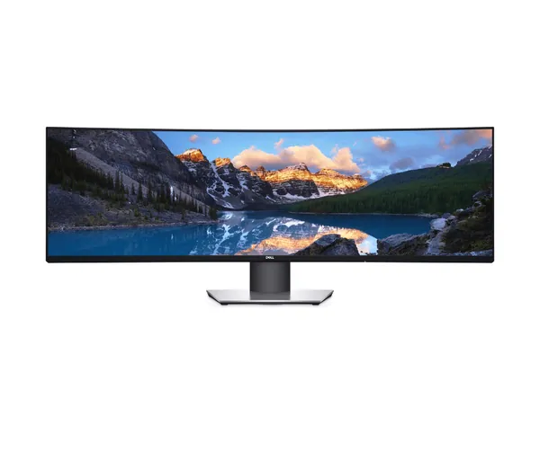 Dell U4919DW 49" 5K UltraSharp Curved USB-C 8MS IPS LED Monitor.