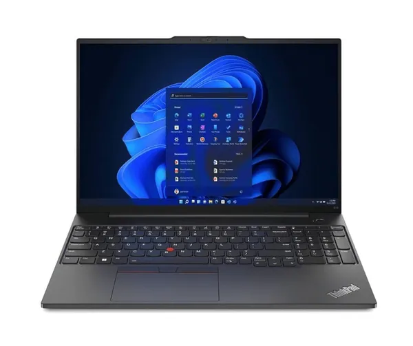 Lenovo ThinkPad E16 G6 Business Laptop 16" FHD+ Display, Intel 13th Gen i5-1335U, 8GB RAM, 512GB SSD.