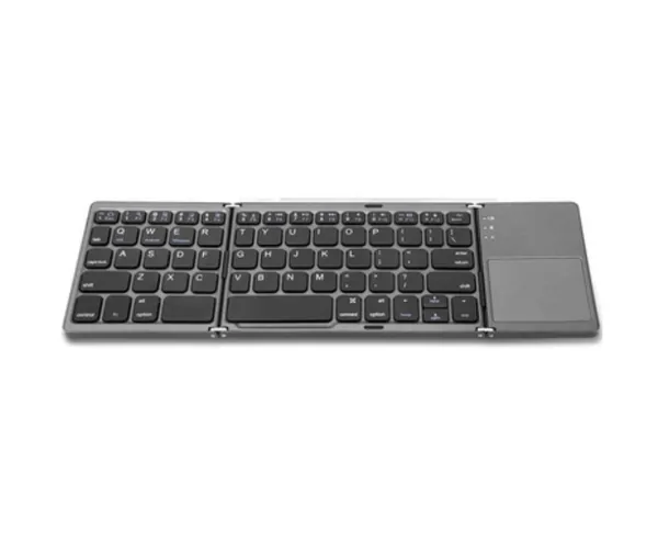 B033 Foldable Wireless Bluetooth Keyboard With Touchpad