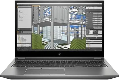 HP ZBook Fury G7 15.6" Mobile Workstation Intel Core i7-10885H  16GB DDR4 -512GB SSD NVIDIA Quadro T1000 4GB