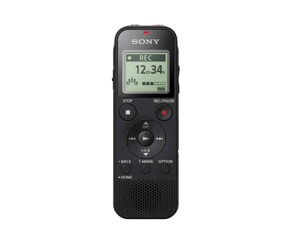 Sony ICD-PX470 Stereo Digital Voice Recorder with Built-in USB Voice Recorder, Black