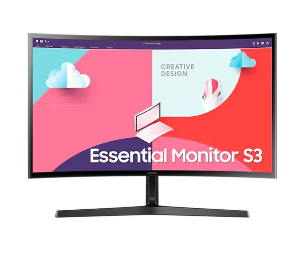 Samsung S3 S36C 24″ Essential Full HD Curved Monitor