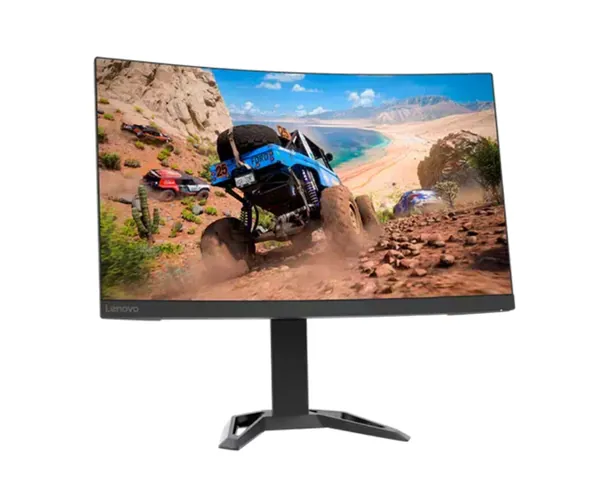 Lenovo G27qc-30 27" QHD(2560 x 1440) Curved Gaming Monitor 165Hz 350 nits 1ms Response Time HDMI, DisplayPort.