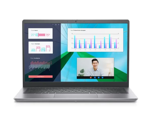 Dell Vostro 3430 14" FHD Business Laptop Computer, 13th Gen Intel 10-Core i5-1335U, 16GB DDR4 RAM, 512GB PCIe SSD.