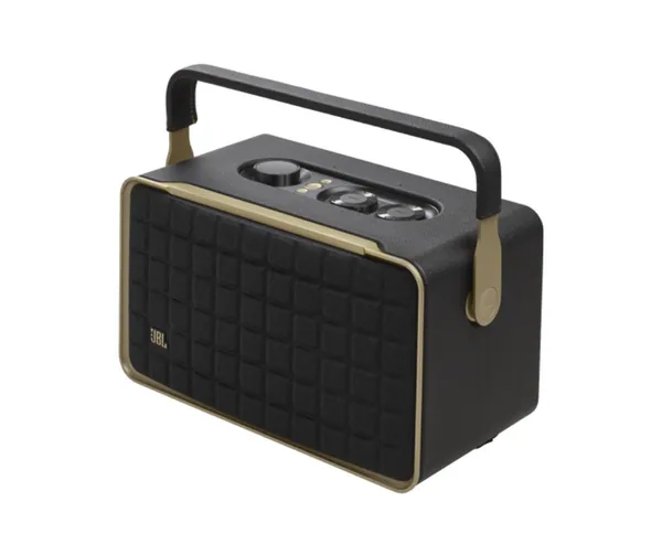 JBL Authentic 300 - Retro Style Wireless Bluetooth/Wi-Fi Home Speaker