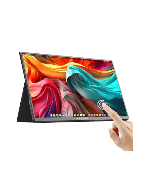 Arzopa A1T 15.6 Inch 1080P 60Hz Touchscreen Portable Screen Monitor