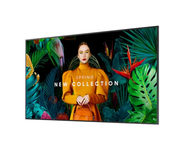 Samsung Crystal Signage QMC, 85" 4K UHD VA Display- LH85QMCEBGCXUE