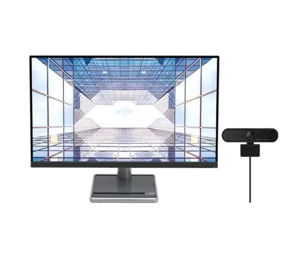 Lenovo L32p-30 32" Class Webcam 4K UHD LCD Monitor + Lenovo LC50 Webcam