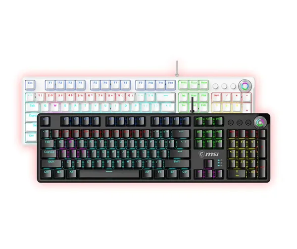 MSI GK50Z V2 RGB 104 Keys Mechanical Gaming Keyboard