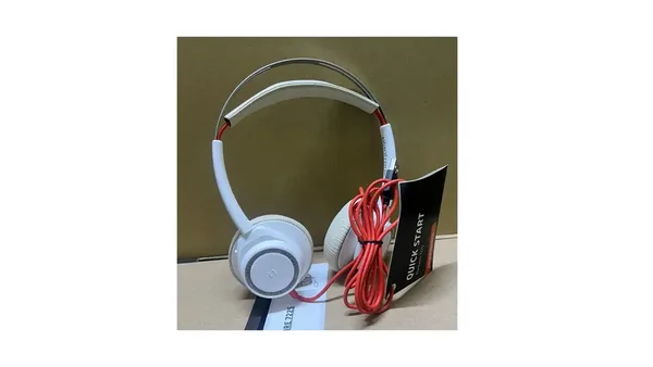 POLY Blackwire 7225 Headset Wired Head-band Calls/Music USB Type-A Black, Red