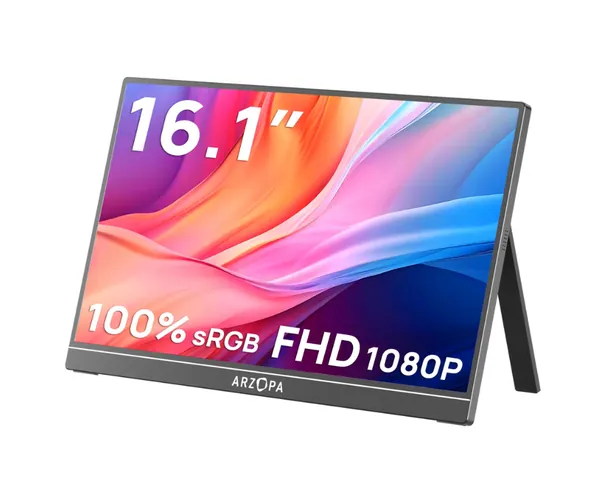 ARZOPA Z1C 16.1"FHD 1080P Portable Monitor