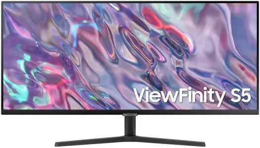 Samsung ViewFinity S5 S50GC Monitor, 34" Ultra WQHD Display Bl