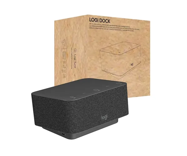 Logitech – Logi Dock, All-in-One USB C Laptop Docking Station