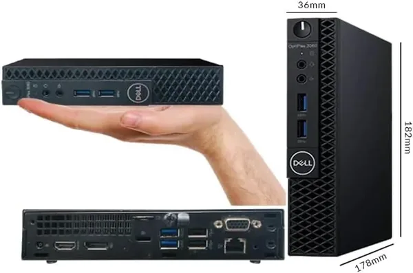 Dell Optiplex 3070 Mini PC Windows 11 Pro  Intel i5-9500 8GB R
