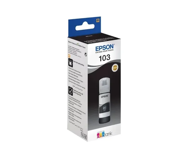 Epson 103 Black Ink Bottle EcoTank - 65ml (C13T00S14A)