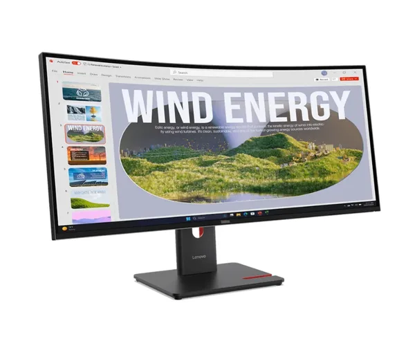 Lenovo ThinkVision T34WD-40 34-Inch Class WQHD Ultrawide Curve