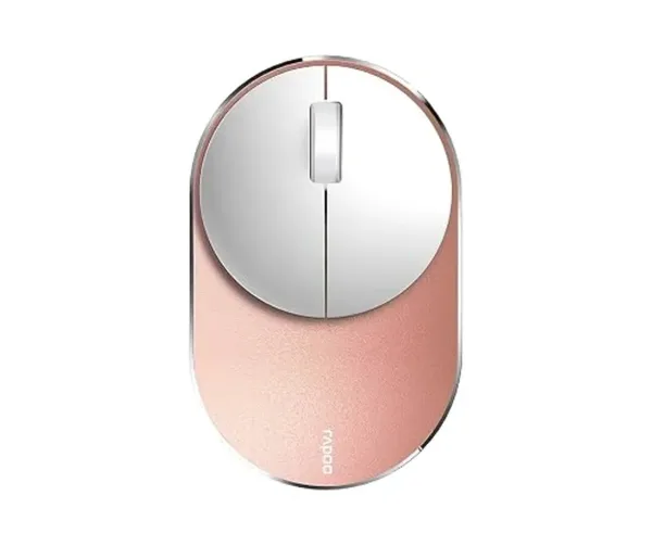 Rapoo M600 Silent Multi-Mode Wireless Mouse, Rose Gold