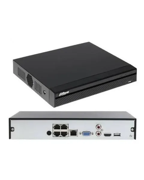 Dahua DHI-NVR1104HS-P-S3/H 4 Channel Compact 1U 1HDD 4PoE NVR
