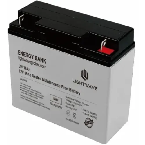 Lightwave Lw 12v 18ah Ups Battery High Performance Smf