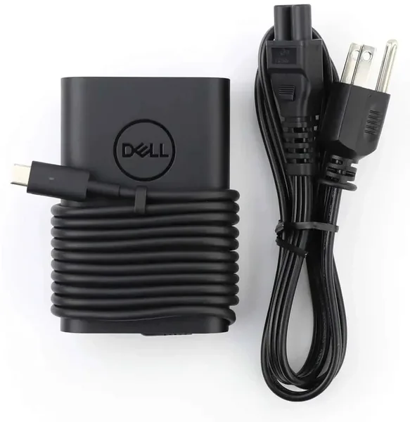 Dell Laptop Computer 65W 45W USB C Power Supply AC Adapter (Genuine Charger)